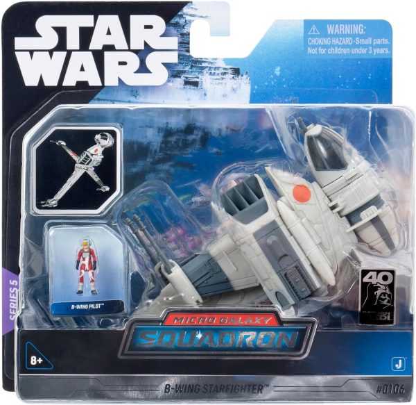 Star Wars B-Wing Fighter Micro Galaxy Squadron 1