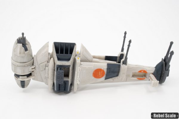 Star Wars B-Wing Fighter Micro Galaxy Squadron 7