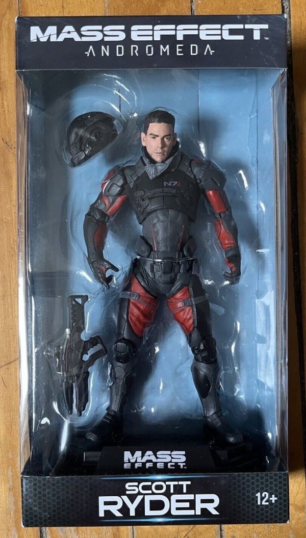 Mass Effect Andromeda Scott Ryder + Sarah Ryder Action Figure 3