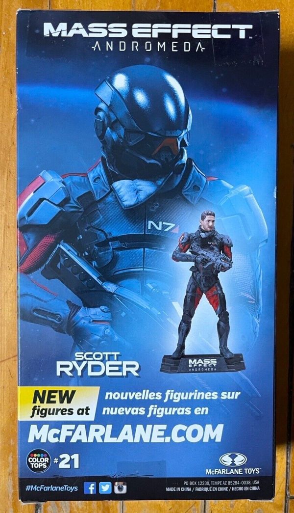 Mass Effect Andromeda Scott Ryder + Sarah Ryder Action Figure 4