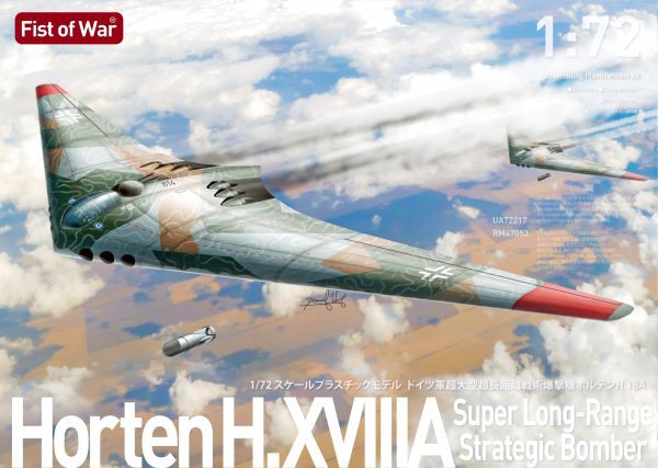 Horten H.XVIIIA 1/72 Long Range Bomber 3