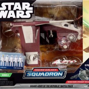 Star Wars Republic Gunship Grand Army – Micro Galaxy Squadron