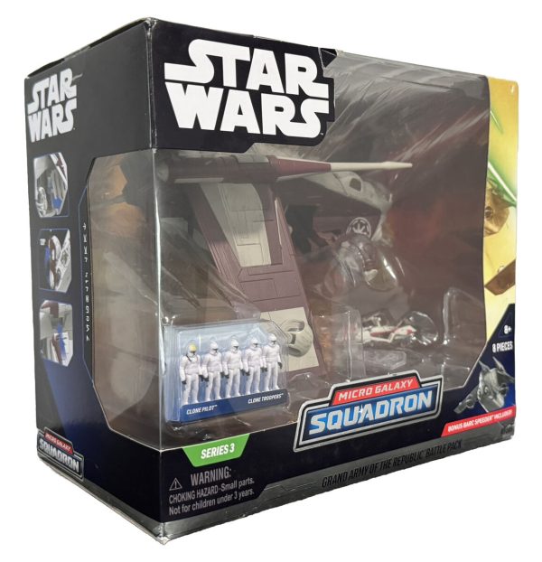 Star Wars Republic Gunship Grand Army - Micro Galaxy Squadron 3