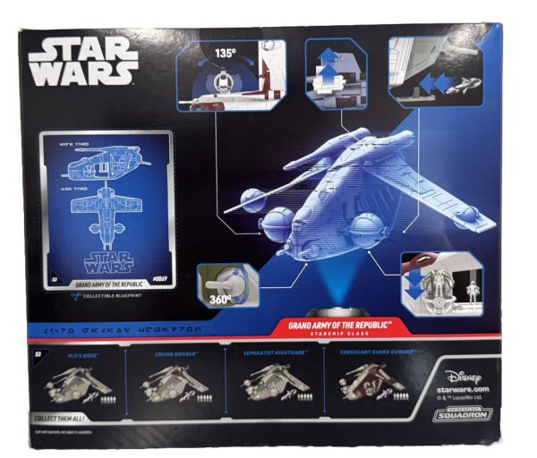 Star Wars Republic Gunship Grand Army - Micro Galaxy Squadron 4