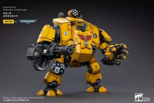 Warhammer 40K - Imperial Fists Redemptor Dreadnought Action Figure 10