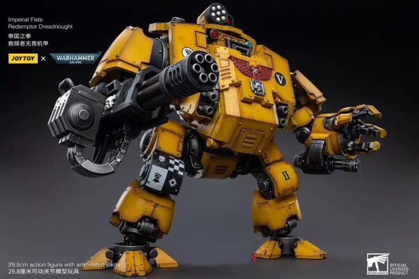 Warhammer 40K - Imperial Fists Redemptor Dreadnought Action Figure 3