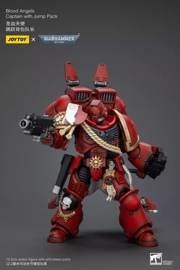 Warhammer 40K Blood Angels Captain with Jump Pack Action Figure 5