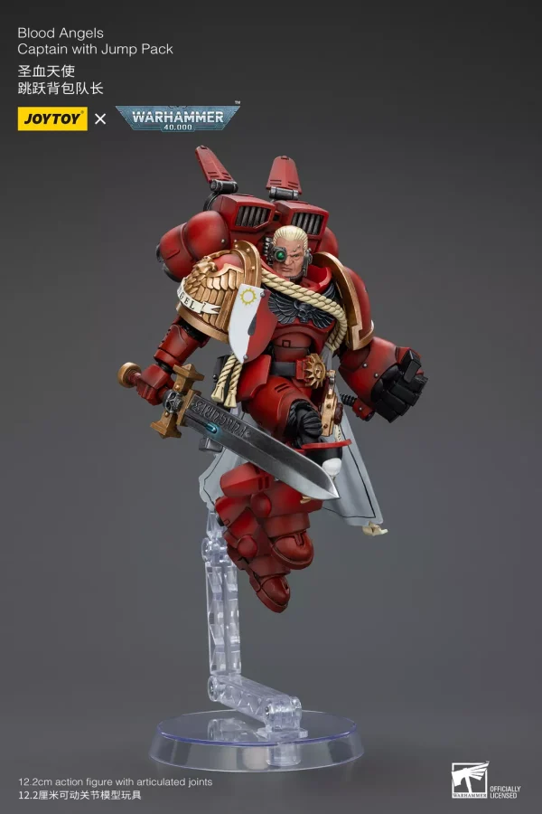 Warhammer 40K Blood Angels Captain with Jump Pack Action Figure 8