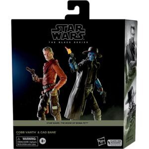 Star Wars – Cad Bane + Cobb Vanth Set- Black Series 6 Hasbro