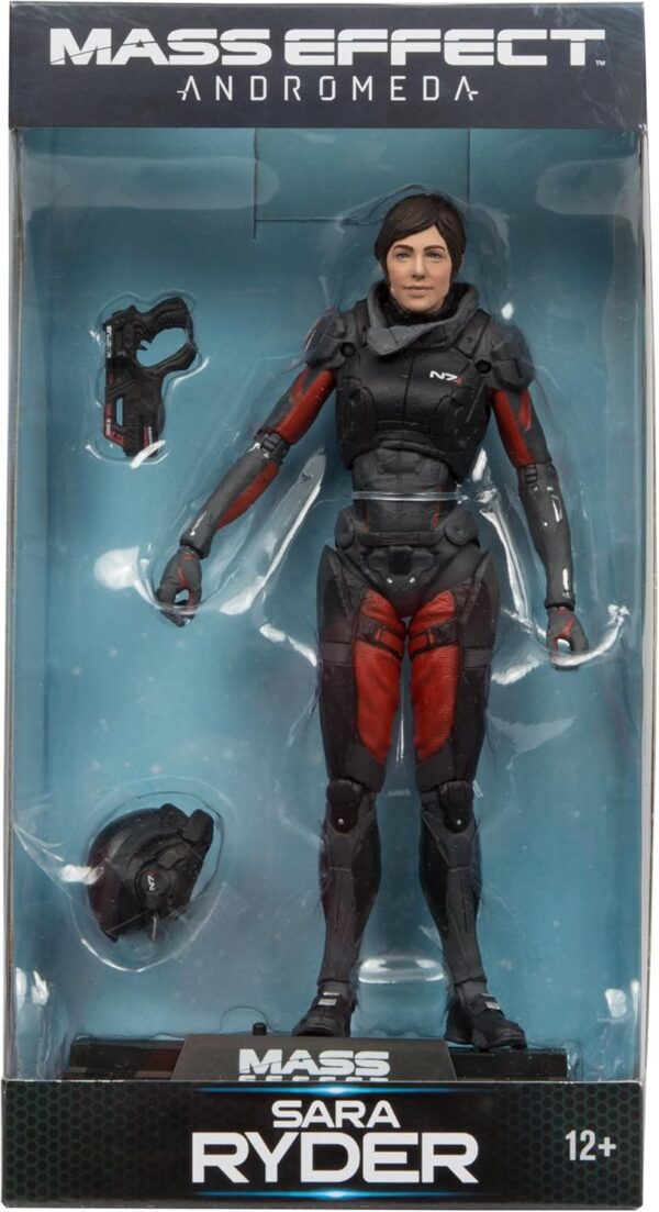 Mass Effect Andromeda Scott Ryder + Sarah Ryder Action Figure 19