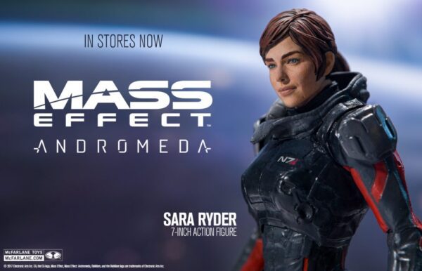 Mass Effect Andromeda Scott Ryder + Sarah Ryder Action Figure 17