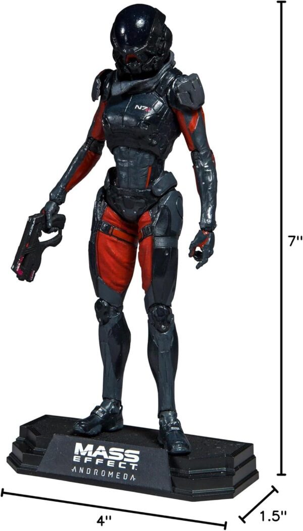 Mass Effect Andromeda Scott Ryder + Sarah Ryder Action Figure 13