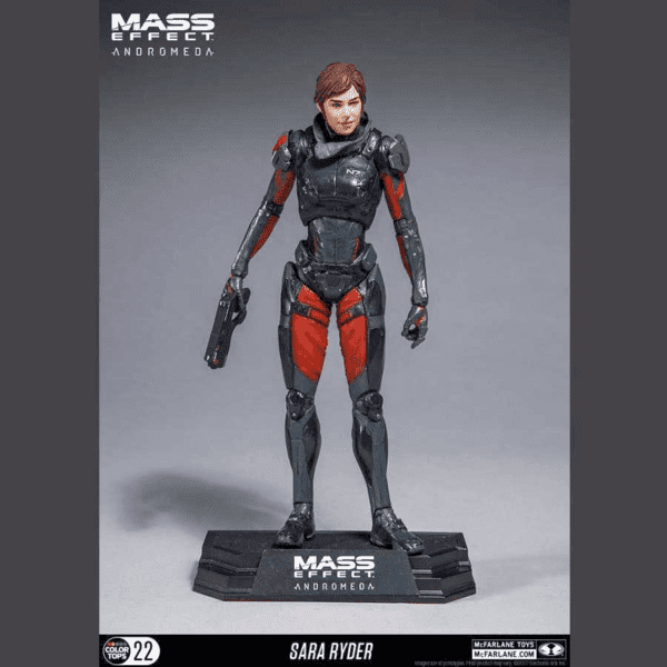 Mass Effect Andromeda Scott Ryder + Sarah Ryder Action Figure 11