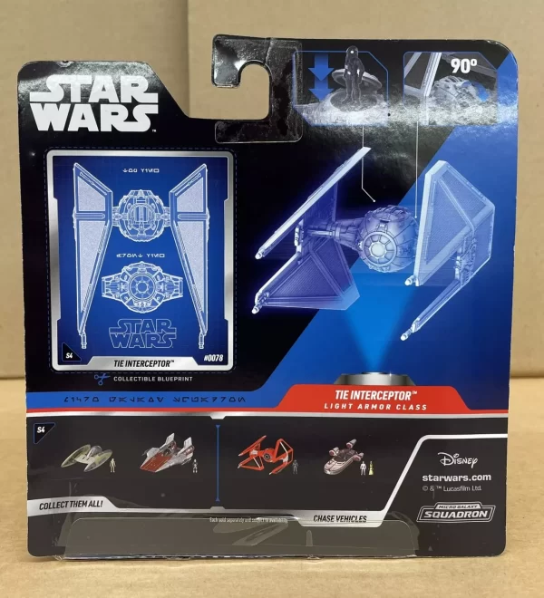 Star Wars Tie Interceptor Micro Galaxy Squadron 3