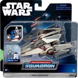 Star Wars V-Wing Fighter Micro Galaxy Squadron