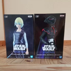 Star Wars VISIONS – Twins Am & Karre PVC Statue Bandai