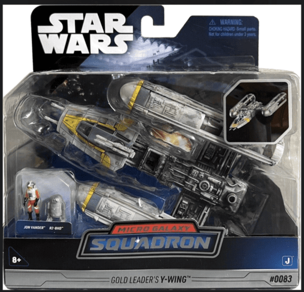 Star Wars Y-Wing Fighter Micro Galaxy Squadron 1