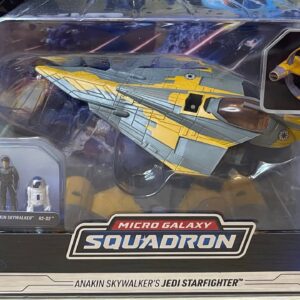 Star Wars Anakin Skywalker Jedi Starfighter Micro Galaxy Squadron