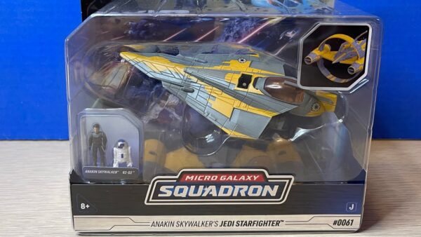 Star Wars Anakin Skywalker Jedi Starfighter Micro Galaxy Squadron 1