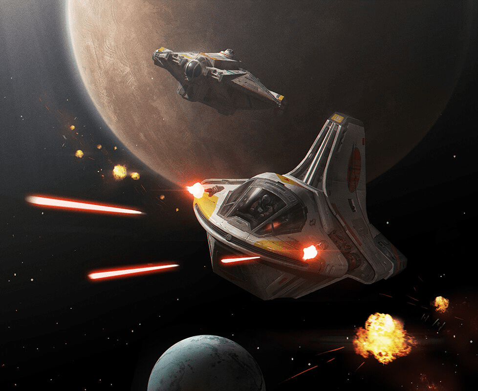 Star Wars Phantom-II Micro Galaxy Squadron 12 Star Wars Phantom-II Micro Galaxy Squadron - Imagem 12