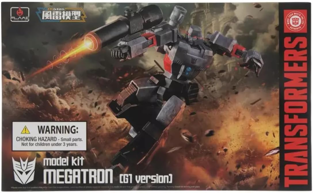 Transformers Megatron G-1 - Model Kit - Flame Toys 3 Transformers Megatron G-1 - Model Kit - Flame Toys - Imagem 3