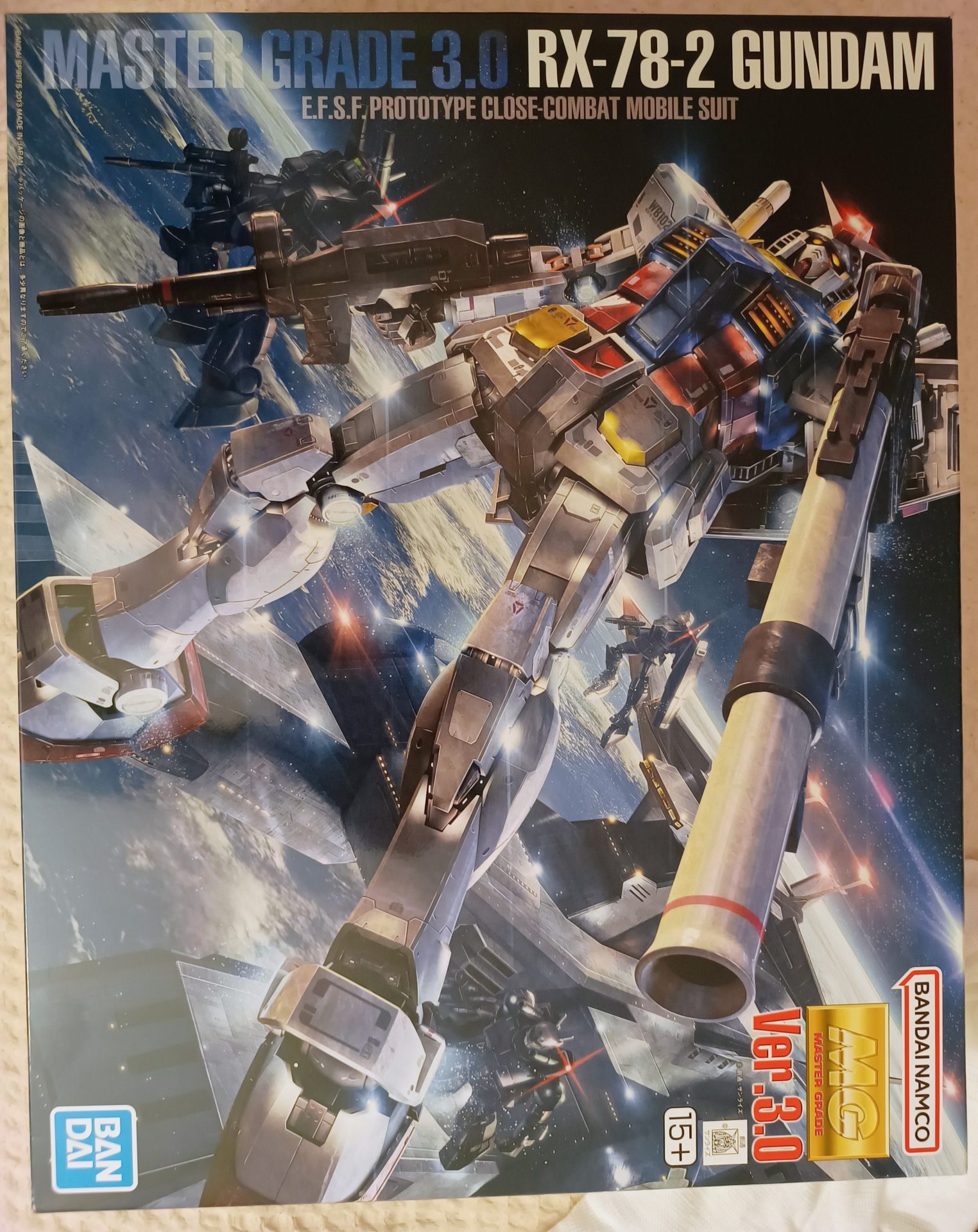 Gundam RX-78-2 E.F.S.F. (MG) 1/100 Bandai 1 Gundam RX-78-2 E.F.S.F. (MG) 1/100 Bandai