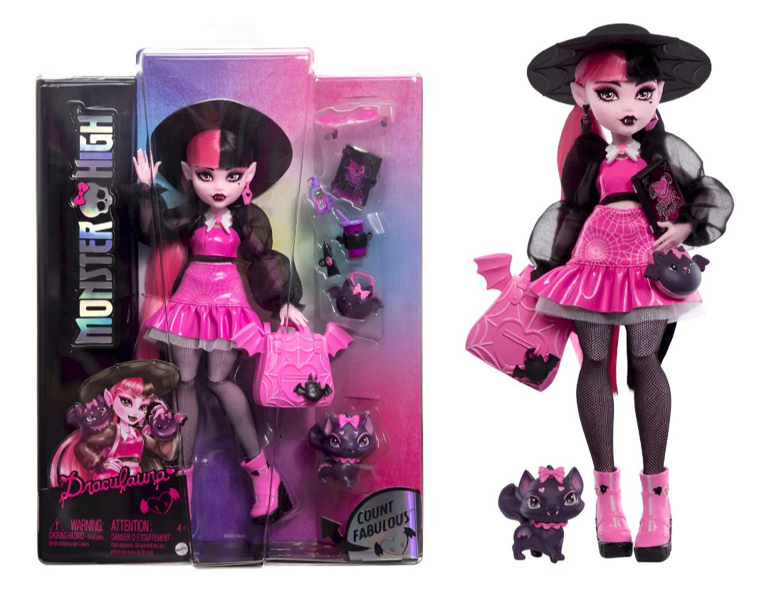 Boneca Monster High Draculaura - Count Fabulous 8 Boneca Monster High Draculaura - Count Fabulous - Imagem 8