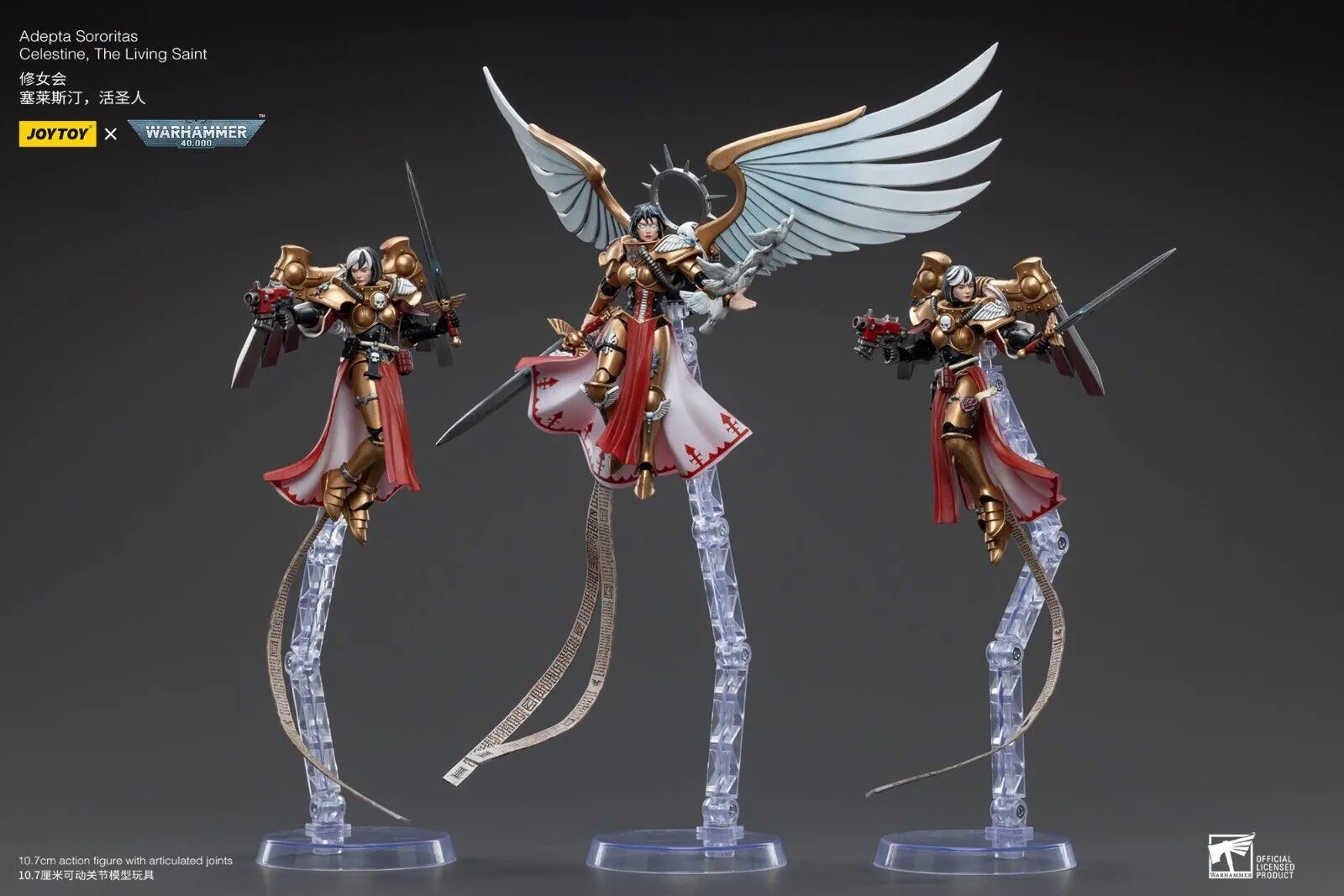 Warhammer 40K Celestine the Living Saint and her Guardians Action Figure 11 Warhammer 40K Celestine the Living Saint and her Guardians Action Figure - Imagem 11