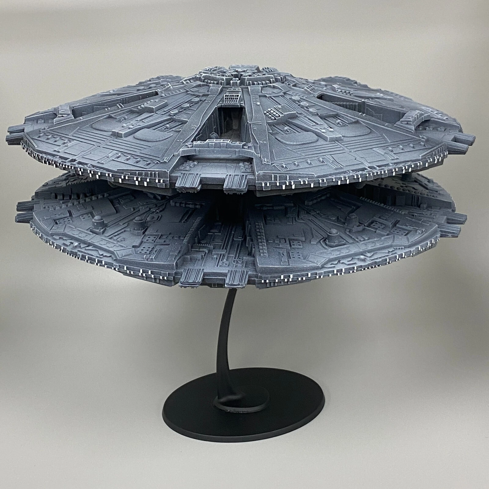 Battlestar Galactica Cylon Base Star (1978) Revell Monogram 6 Battlestar Galactica Cylon Base Star (1978) Revell Monogram - Imagem 6