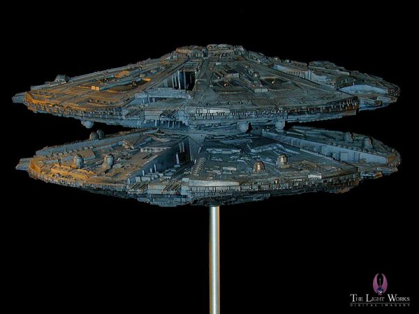 Battlestar Galactica Cylon Base Star (1978) Revell Monogram - O Espaço ...