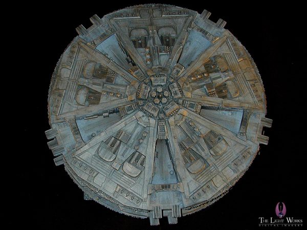 Battlestar Galactica Cylon Base Star (1978) Revell Monogram - O Espaço ...