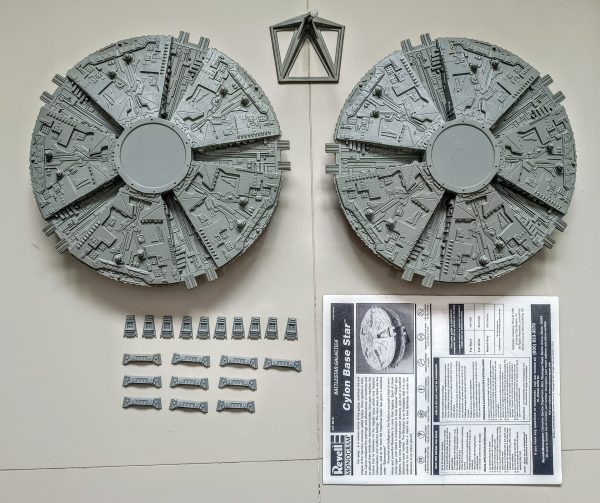 Battlestar Galactica Cylon Base Star (1978) Revell Monogram - O Espaço ...