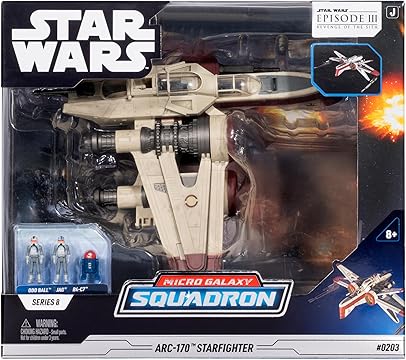 Star Wars ARC-170 Micro Galaxy Squadron 2 Star Wars ARC-170 Micro Galaxy Squadron - Imagem 2