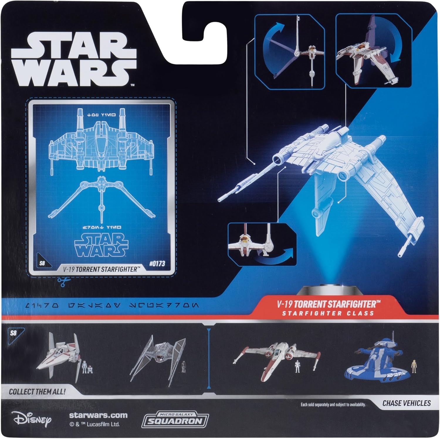 Star Wars V-19 Torrent Micro Galaxy Squadron 3 Star Wars V-19 Torrent Micro Galaxy Squadron - Imagem 3