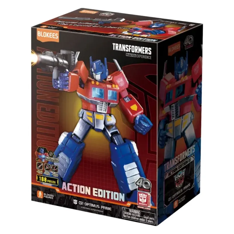 Transformers Optimus Prime G-1 - Model Kit - Blokees 3 Transformers Optimus Prime G-1 - Model Kit - Blokees - Imagem 3