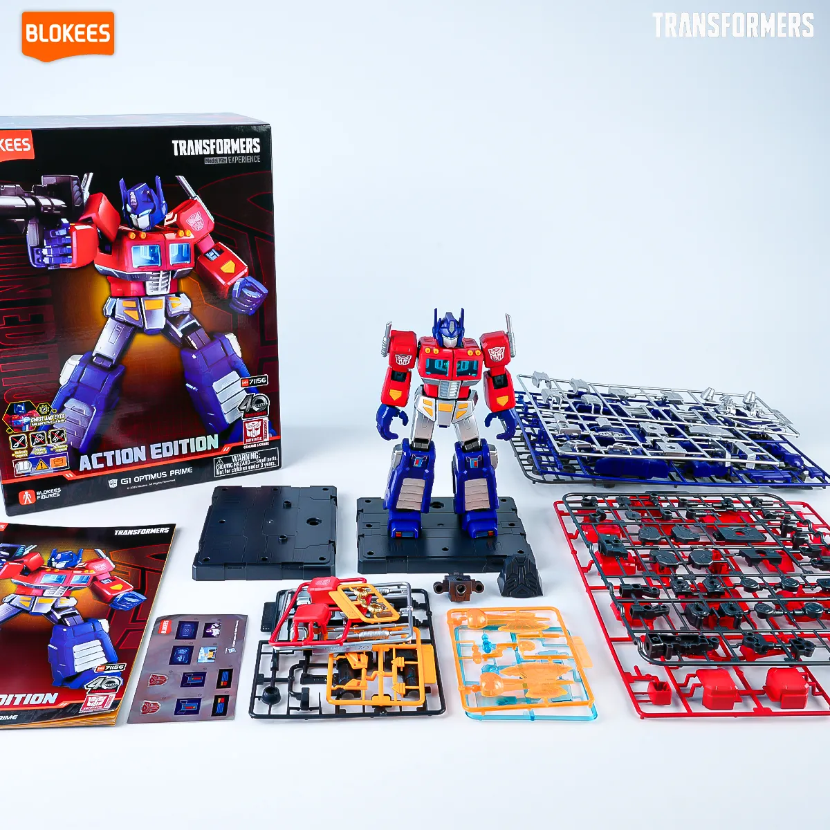 Transformers Optimus Prime G-1 - Model Kit - Blokees 5 Transformers Optimus Prime G-1 - Model Kit - Blokees - Imagem 5