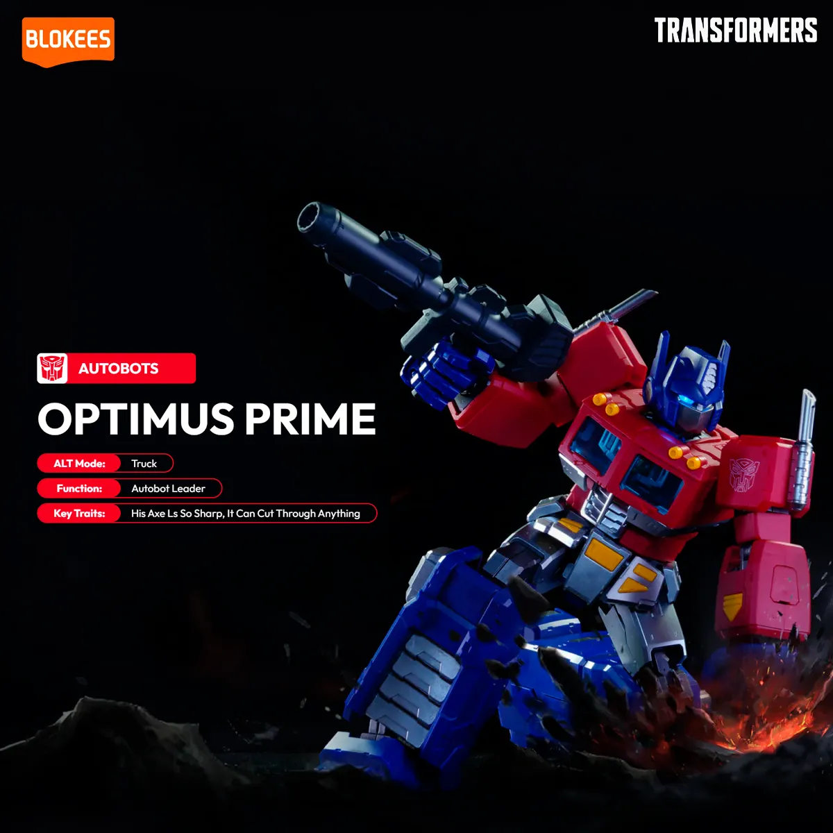 Transformers Optimus Prime G-1 - Model Kit - Blokees 7 Transformers Optimus Prime G-1 - Model Kit - Blokees - Imagem 7