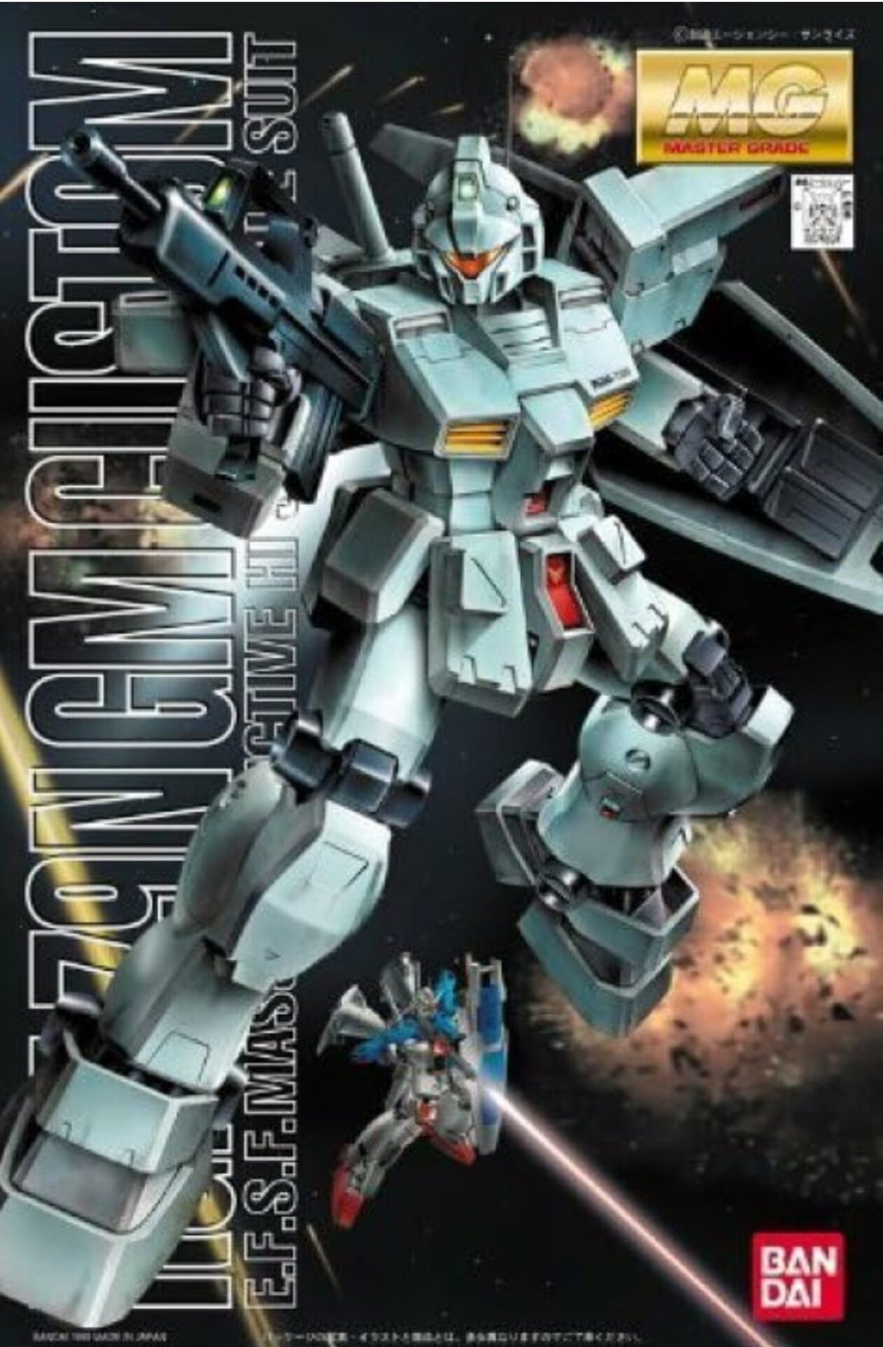 Gundam RGM-79N GM Custom (MG) 1/100 Bandai 9 Gundam RGM-79N GM Custom (MG) 1/100 Bandai - Imagem 9