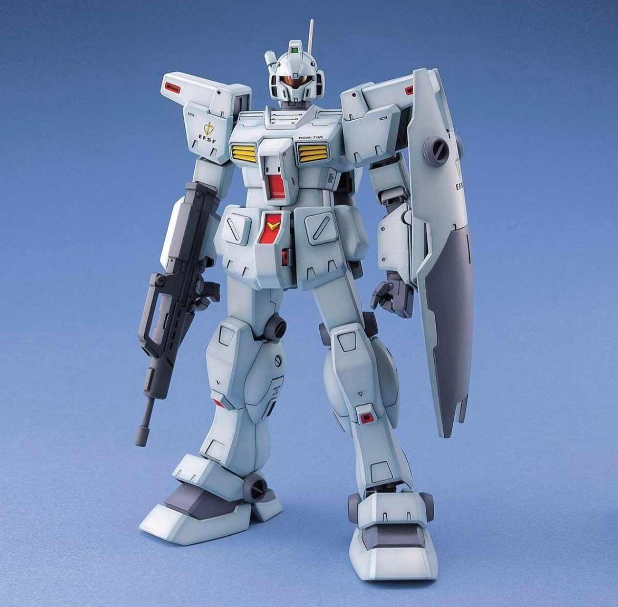 Gundam RGM-79N GM Custom (MG) 1/100 Bandai 7 Gundam RGM-79N GM Custom (MG) 1/100 Bandai - Imagem 7