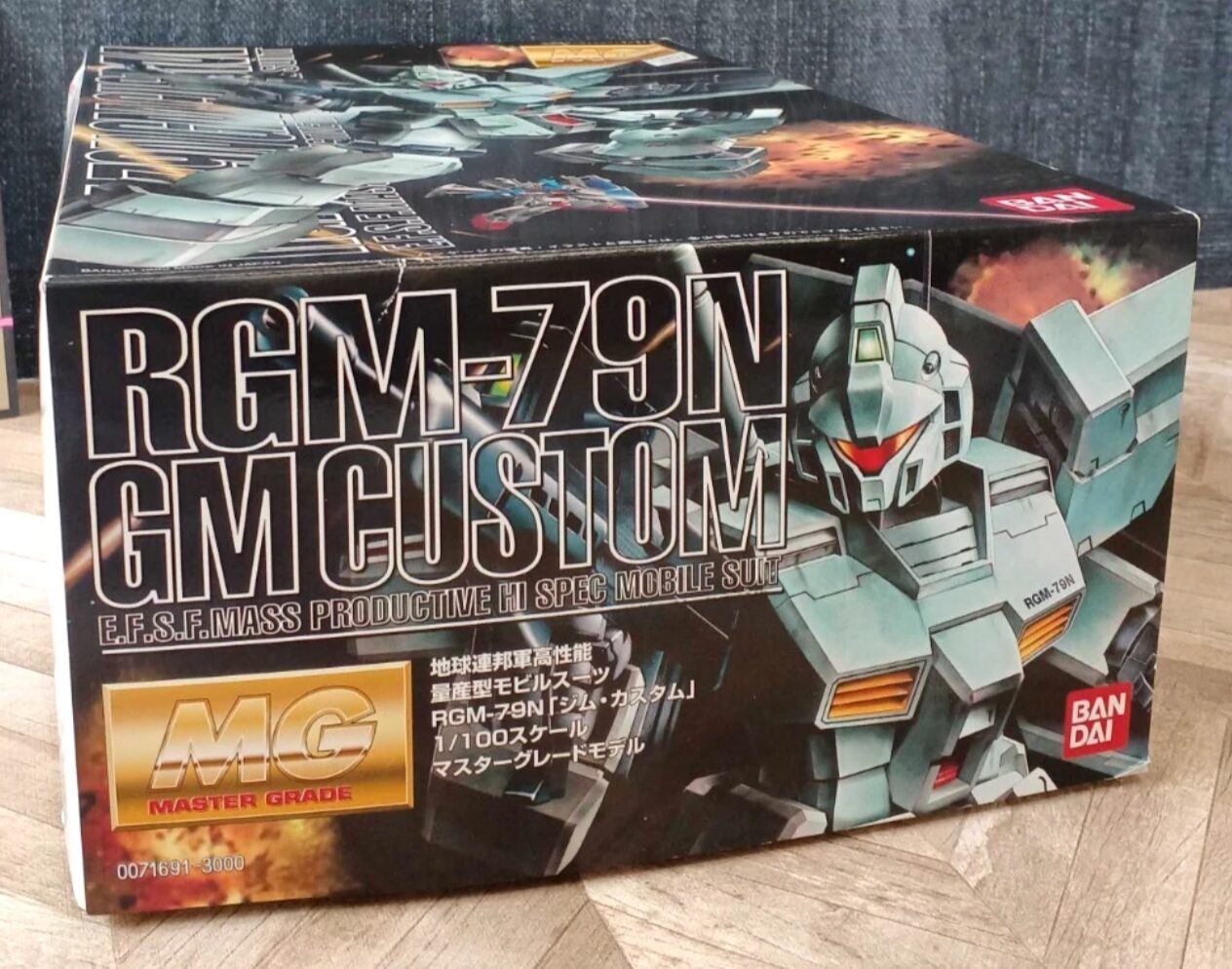 Gundam RGM-79N GM Custom (MG) 1/100 Bandai 3 Gundam RGM-79N GM Custom (MG) 1/100 Bandai - Imagem 3
