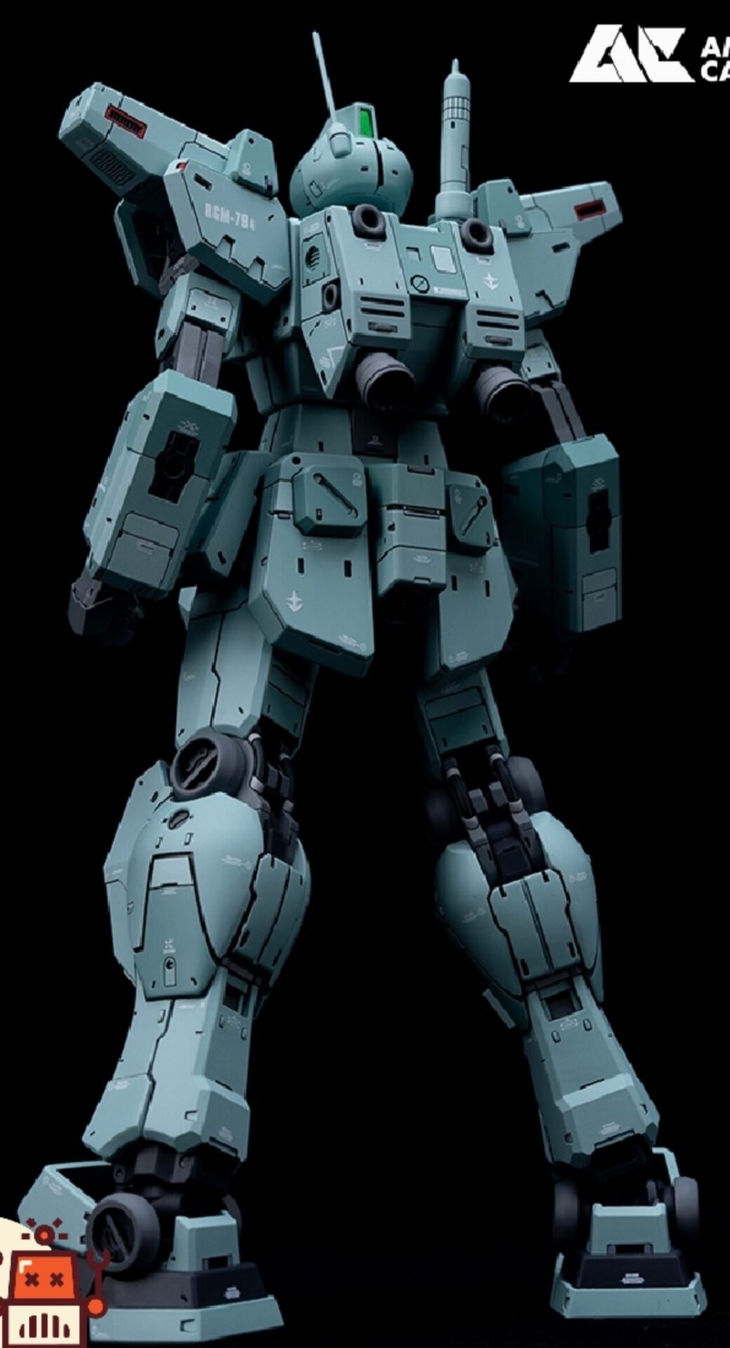 Gundam RGM-79N GM Custom (MG) 1/100 Bandai 16 Gundam RGM-79N GM Custom (MG) 1/100 Bandai - Imagem 16