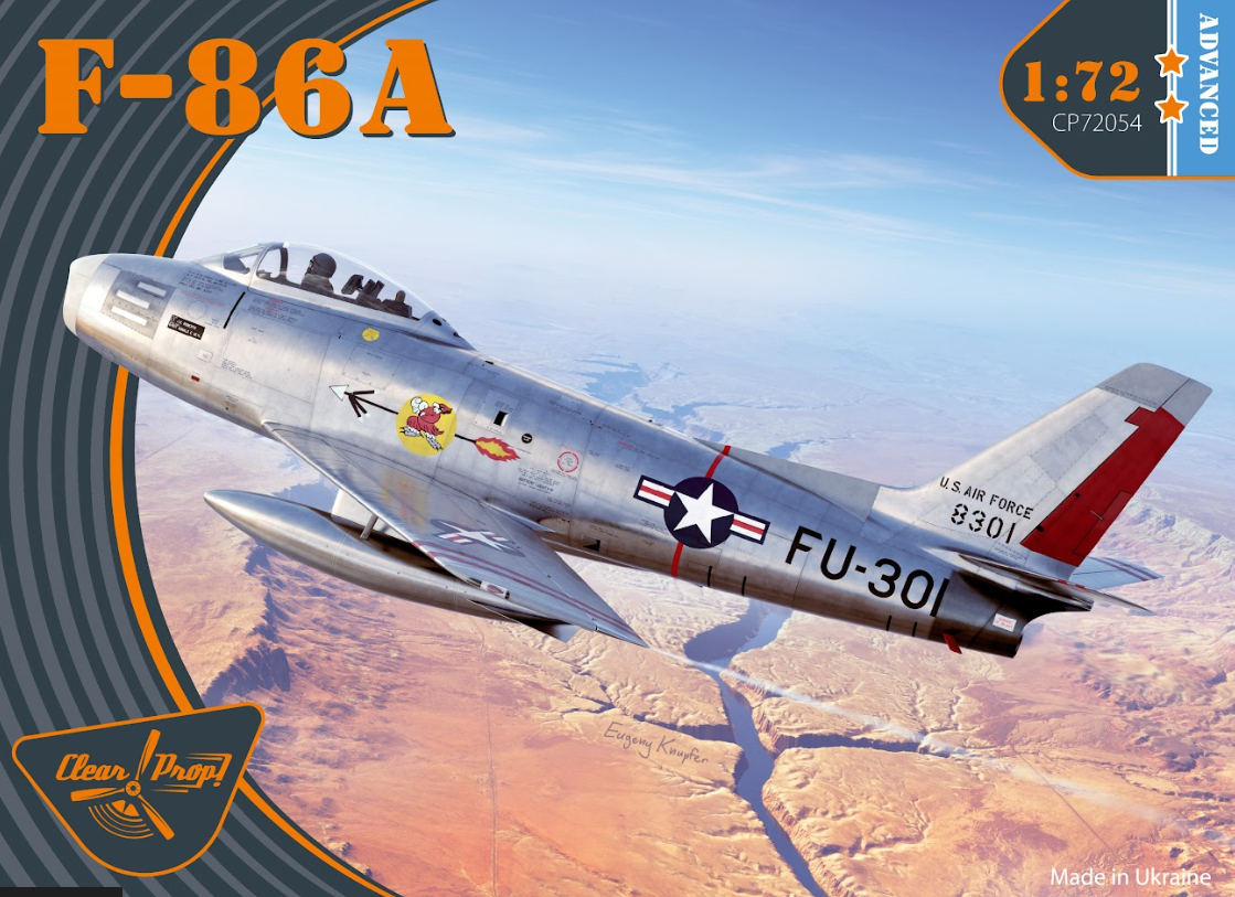 F-86A Sabre 1/72 Clear Prop 2 F-86A Sabre 1/72 Clear Prop - Imagem 2