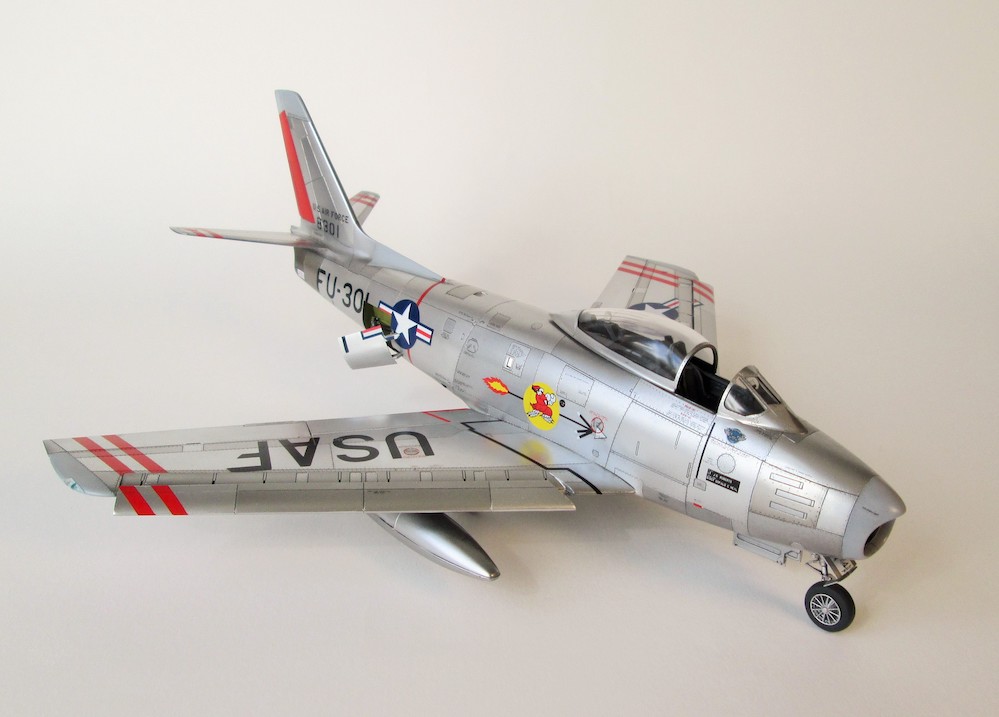 F-86A Sabre 1/72 Clear Prop 7 F-86A Sabre 1/72 Clear Prop - Imagem 7