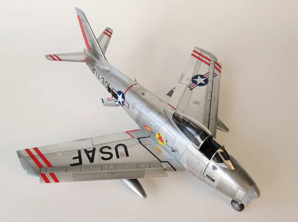 F-86A Sabre 1/72 Clear Prop 8 F-86A Sabre 1/72 Clear Prop - Imagem 8